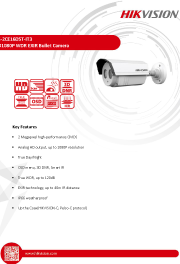 Katalog zařízení DS-2CE16D5T