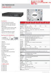 Katalog záznamové zařízení pro kamery HD-TVI Turbo HD