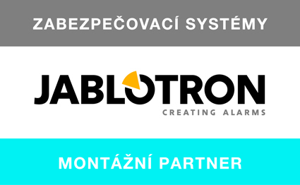 Logo montážního partnera - Jablotron